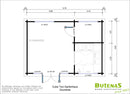 Butenas Gartenhaus CUBE TWO