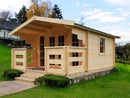 Butenas Gartenhaus ENZIAN - Typ S8