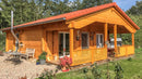 Butenas Ferienhaus KNÜLLWALD 60 mit Terrasse