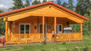Butenas Ferienhaus KNÜLLWALD 60 mit Terrasse
