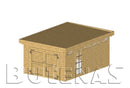 Butenas Holzgarage TAGETES