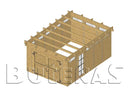Butenas Holzgarage TAGETES