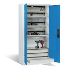 C+P Akkuladeschrank Serie 89, H1950xB930xT500mm