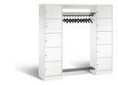 C+P Offene Garderobe, H1950xB1870xT480mm