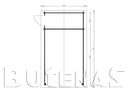 Butenas Carport Modell SB1