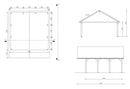 Butenas Carport Modell SBII