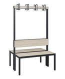 C+P Garderobenbank Solid HPL, 1716x1000x770mm