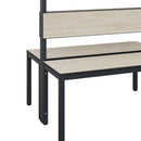 C+P Garderobenbank Solid HPL, 1716x1000x770mm
