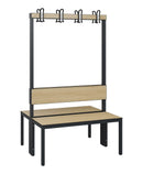 C+P Garderobenbank Solid HPL, 1716x1000x770mm