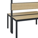 C+P Garderobenbank Solid HPL, 1716x1000x770mm