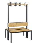 C+P Garderobenbank Solid HPL, 1716x1000x770mm