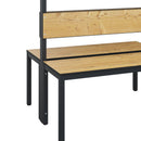 C+P Garderobenbank Solid HPL, 1716x1000x770mm
