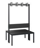 C+P Garderobenbank Solid HPL, 1716x1000x770mm