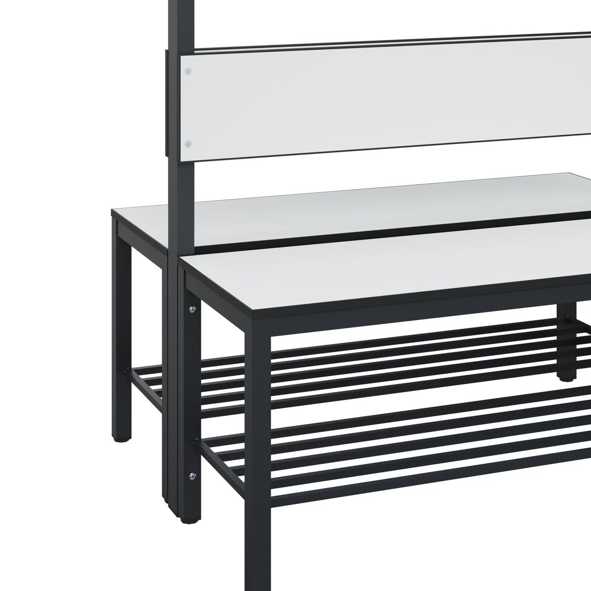 C+P Garderobenbank Solid HPL, 1716x1000x770mm