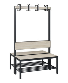 C+P Garderobenbank Solid HPL, 1716x1000x770mm – Vorschau 3