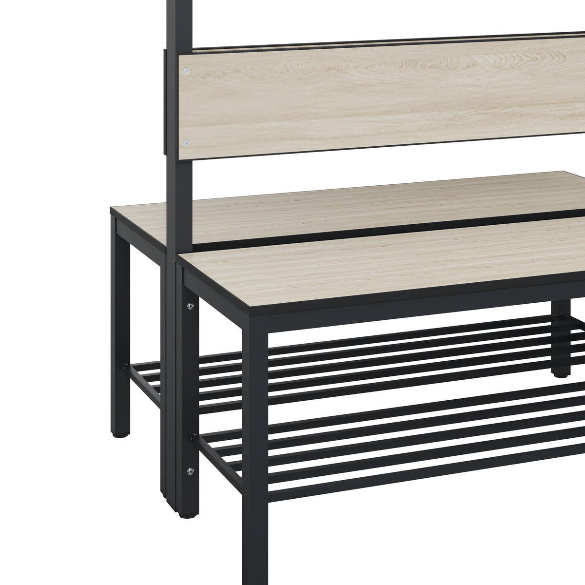 C+P Garderobenbank Solid HPL, 1716x1000x770mm