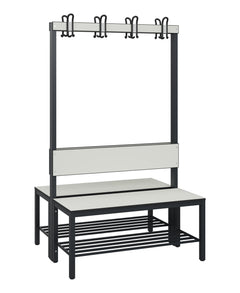 C+P Garderobenbank Solid HPL, 1716x1000x770mm – Vorschau 5