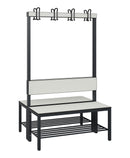 C+P Garderobenbank Solid HPL, 1716x1000x770mm