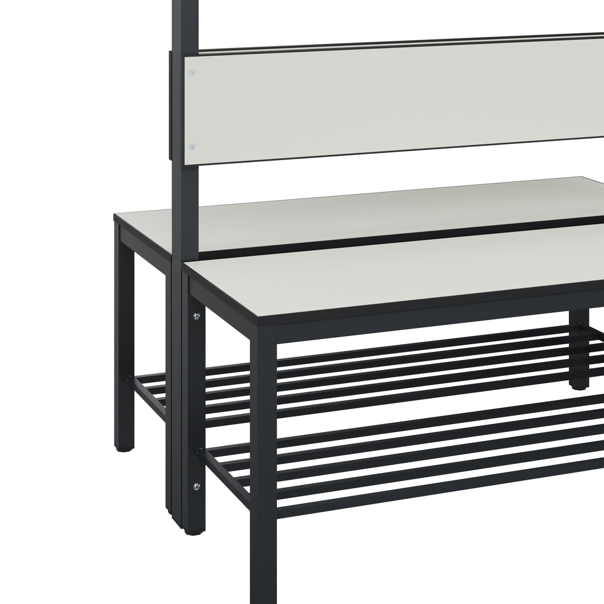 C+P Garderobenbank Solid HPL, 1716x1000x770mm