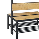 C+P Garderobenbank Solid HPL, 1716x1000x770mm