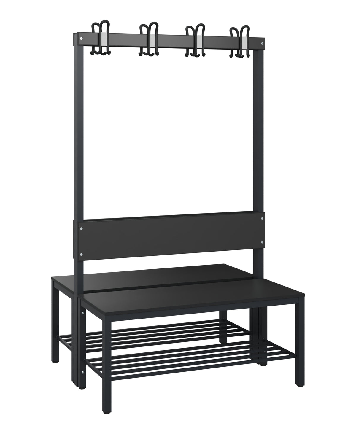 C+P Garderobenbank Solid HPL, 1716x1000x770mm