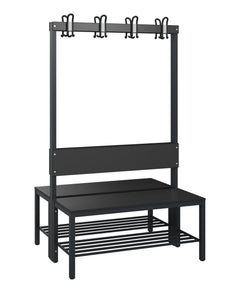 C+P Garderobenbank Solid HPL, 1716x1000x770mm – Vorschau 6