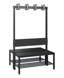 C+P Garderobenbank Solid HPL, 1716x1000x770mm