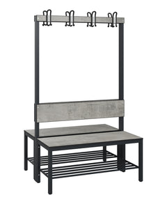 C+P Garderobenbank Solid HPL, 1716x1000x770mm – Vorschau 7