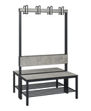 C+P Garderobenbank Solid HPL, 1716x1000x770mm