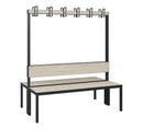 C+P Garderobenbank Solid HPL, 1716x1000x770mm