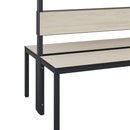 C+P Garderobenbank Solid HPL, 1716x1000x770mm