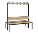C+P Garderobenbank Solid HPL, 1716x1000x770mm
