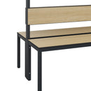 C+P Garderobenbank Solid HPL, 1716x1000x770mm