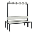 C+P Garderobenbank Solid HPL, 1716x1000x770mm