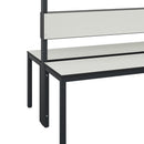 C+P Garderobenbank Solid HPL, 1716x1000x770mm