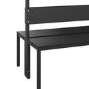 C+P Garderobenbank Solid HPL, 1716x1000x770mm