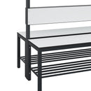C+P Garderobenbank Solid HPL, 1716x1000x770mm