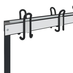 C+P Garderobenbank Solid HPL, 1716x1000x770mm – Vorschau 45