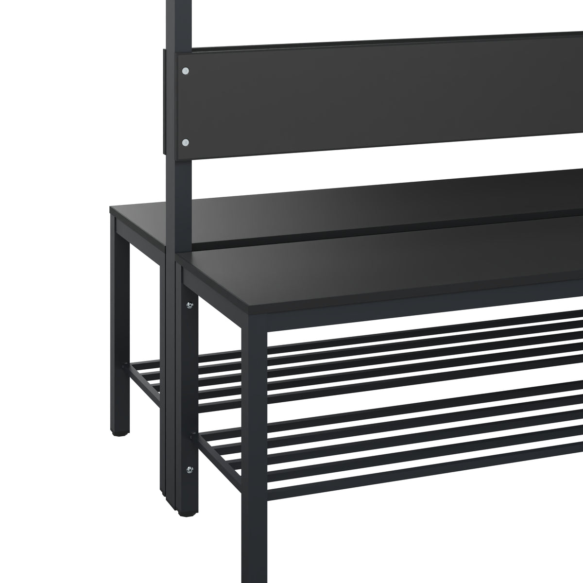 C+P Garderobenbank Solid HPL, 1716x1000x770mm