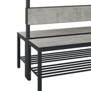C+P Garderobenbank Solid HPL, 1716x1000x770mm