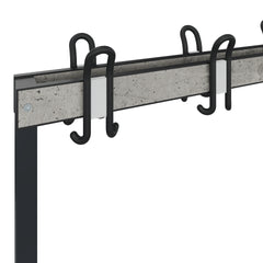 C+P Garderobenbank Solid HPL, 1716x1000x770mm – Vorschau 63
