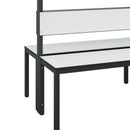 C+P Garderobenbank Solid HPL, 1716x1000x770mm