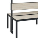 C+P Garderobenbank Solid HPL, 1716x1000x770mm