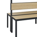 C+P Garderobenbank Solid HPL, 1716x1000x770mm
