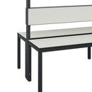 C+P Garderobenbank Solid HPL, 1716x1000x770mm