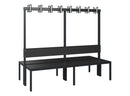 C+P Garderobenbank Solid HPL, 1716x1000x770mm