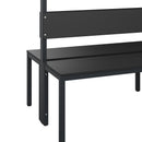C+P Garderobenbank Solid HPL, 1716x1000x770mm