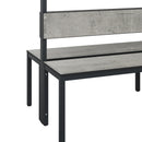 C+P Garderobenbank Solid HPL, 1716x1000x770mm