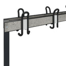 C+P Garderobenbank Solid HPL, 1716x1000x770mm