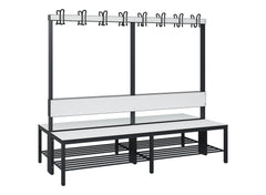 C+P Garderobenbank Solid HPL, 1716x1000x770mm – Vorschau 15